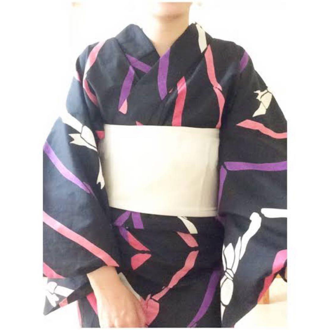 ツモリチサトリボン柄浴衣
