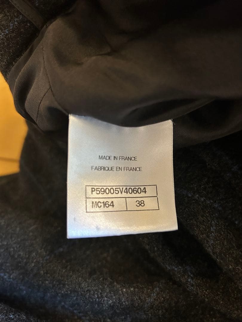 シャネル　CHANEL チェック柄パンツ