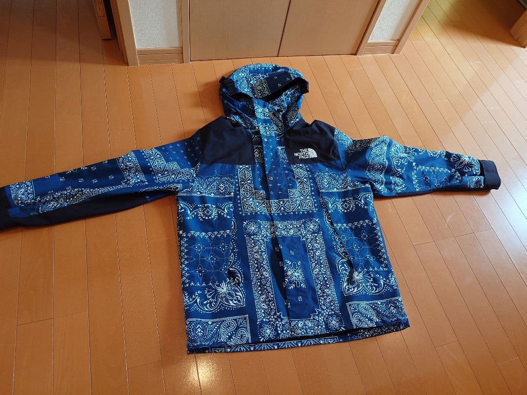 ノースフェイス　ゴアテックス　シュプリーム　 国内未発売モデル　ペイズリー