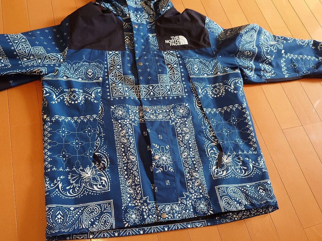 ノースフェイス　ゴアテックス　シュプリーム　 国内未発売モデル　ペイズリー