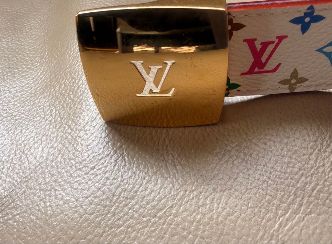 ルイ ヴィトン ベルト モノグラム マルチカラーM9682