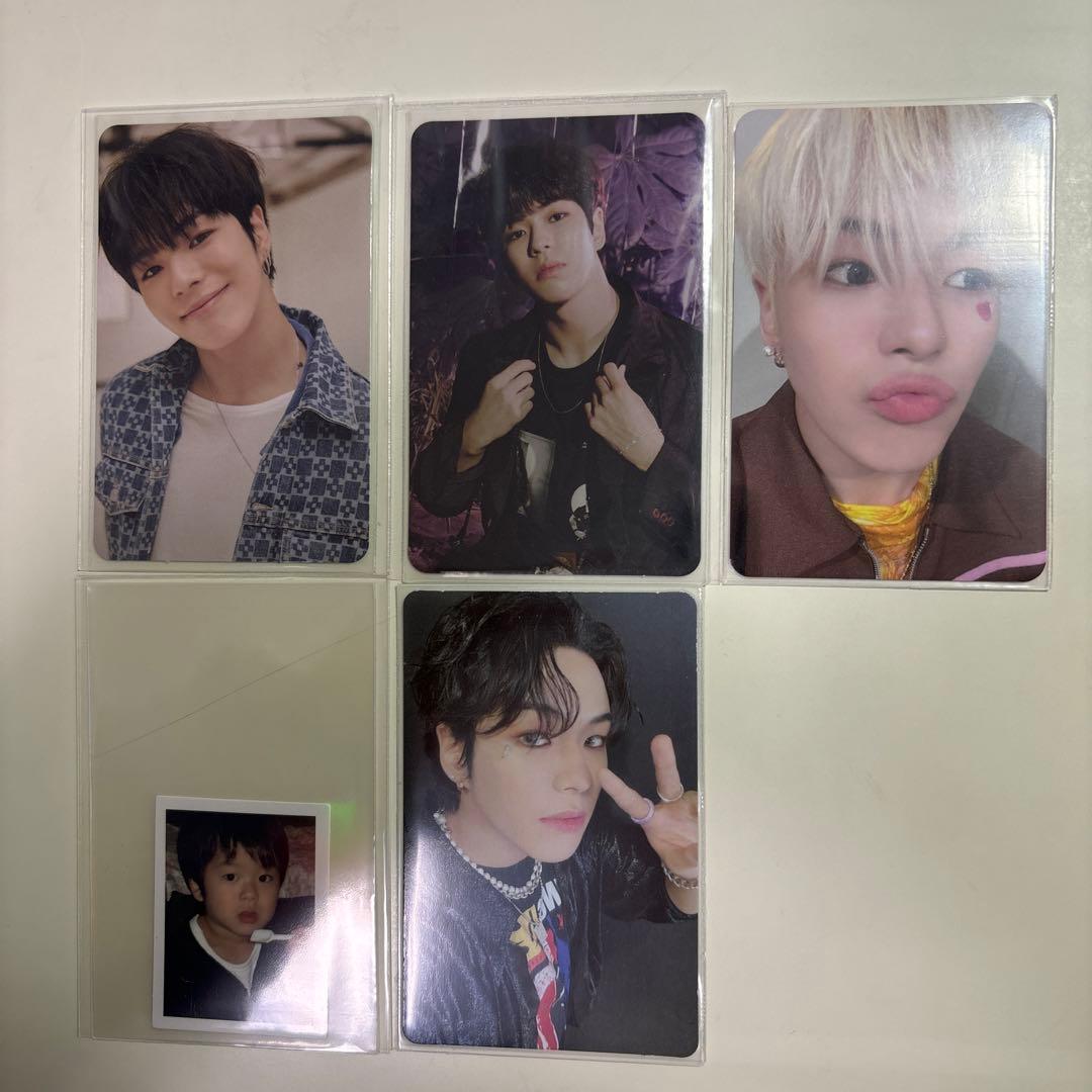 treasure トレカ　歌詞カード　ベビフォト