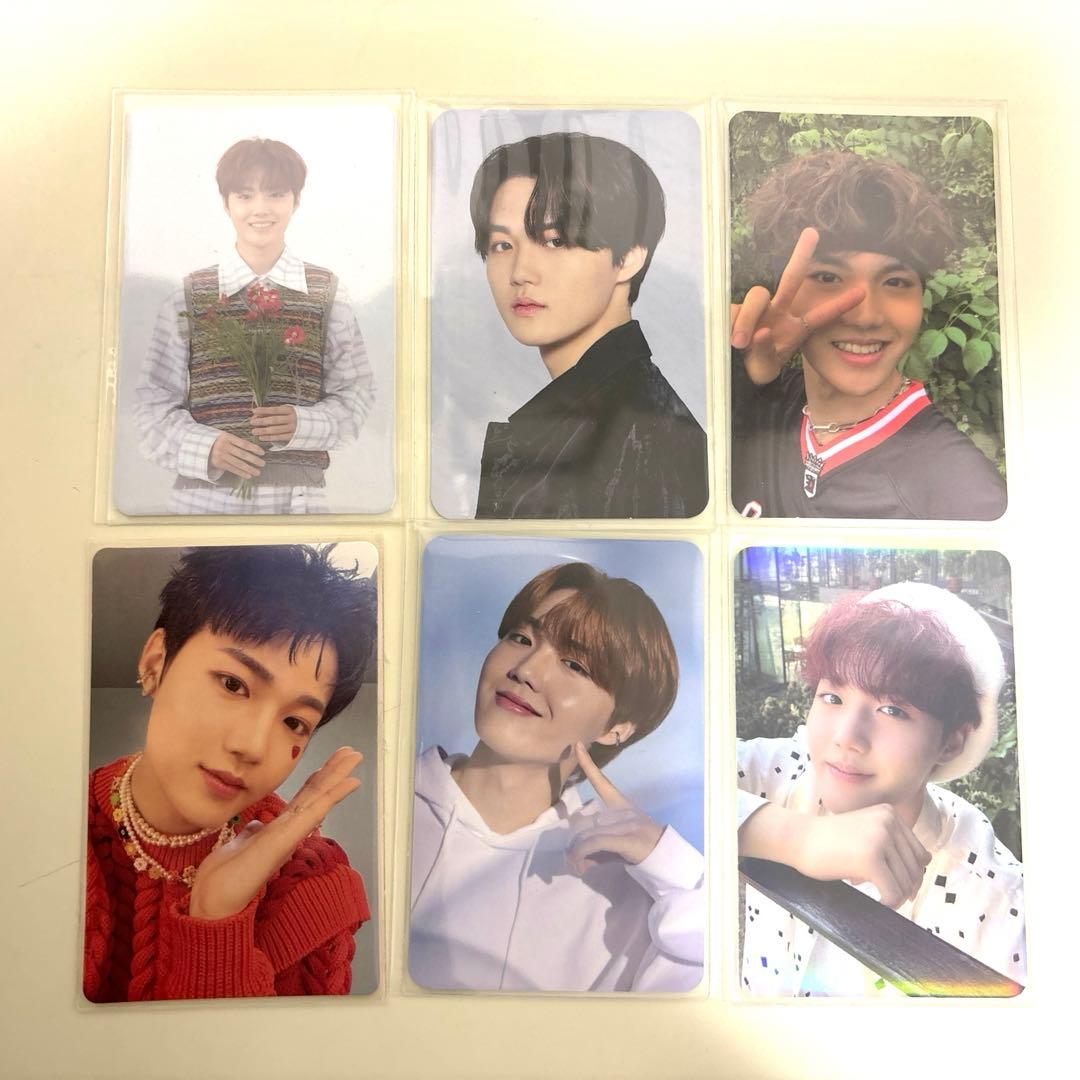 treasure トレカ　歌詞カード　ベビフォト