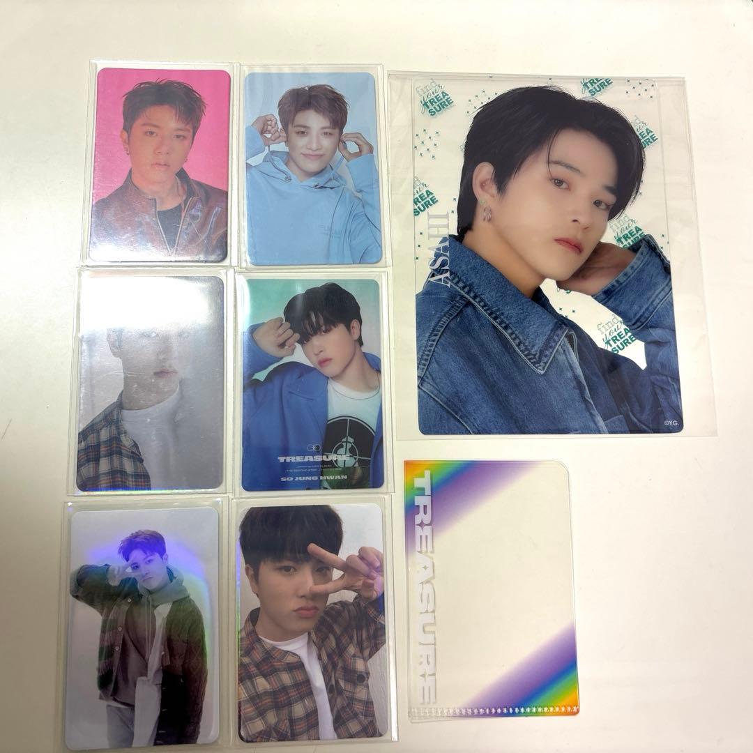 treasure トレカ　歌詞カード　ベビフォト