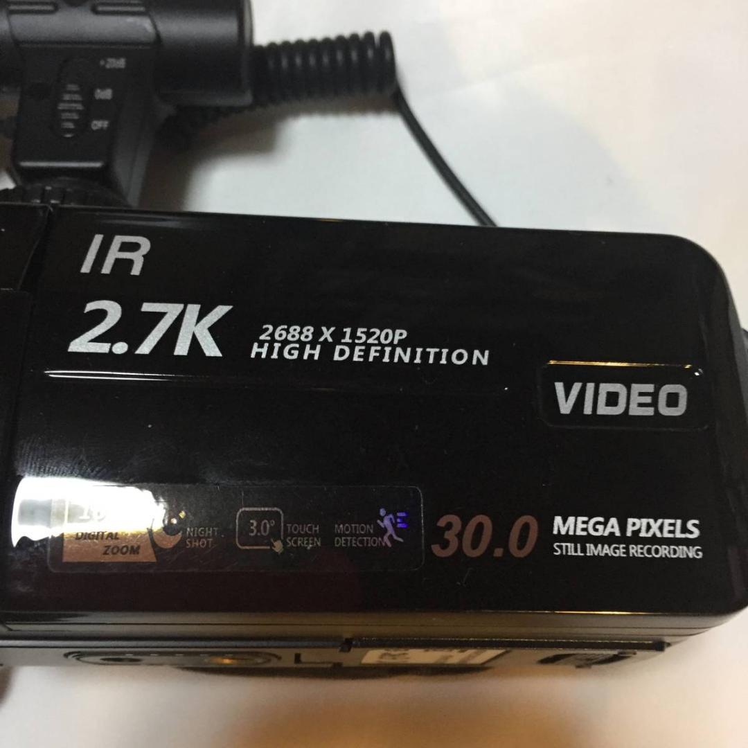 2F-4150 中古 ビデオカメラ　2.7Kで録画するFHDよりも高画質