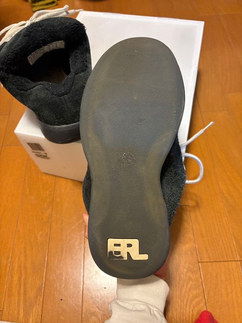 て*と様 ERL VAMPS ブラック スニーカー US 9