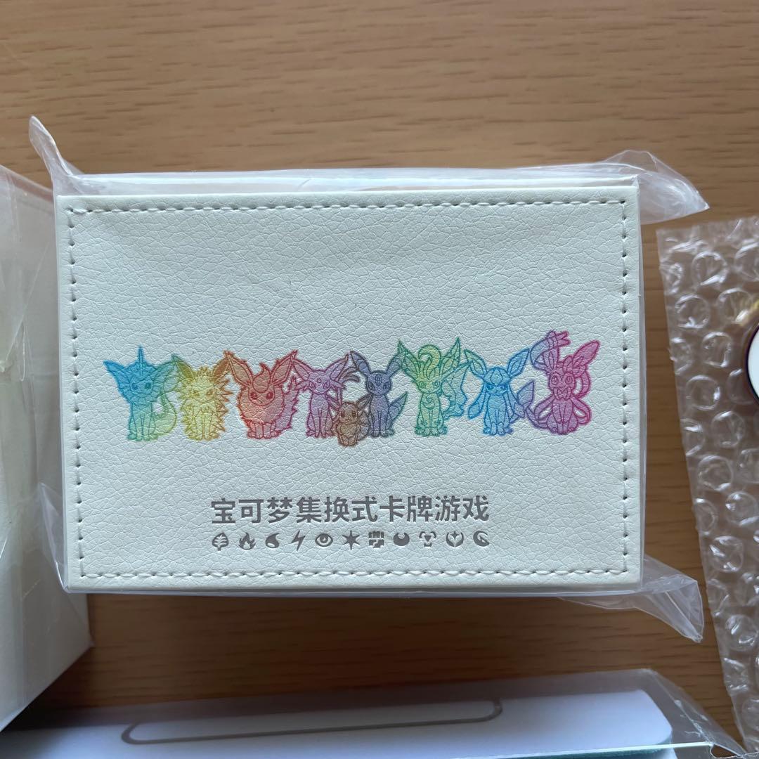 ポケモンカードゲーム イーブイボックス 中国 グッズセット