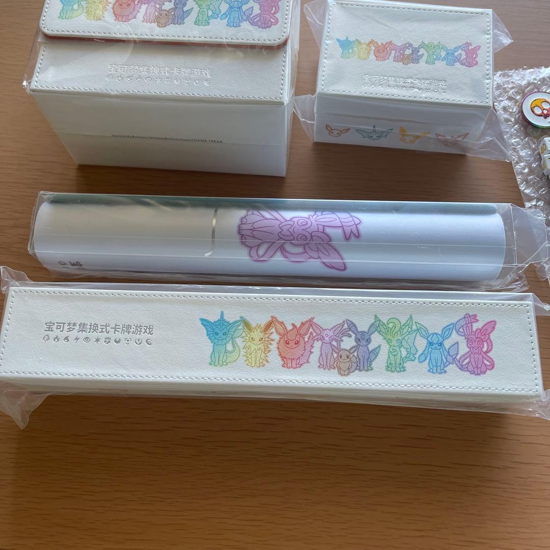 ポケモンカードゲーム イーブイボックス 中国 グッズセット