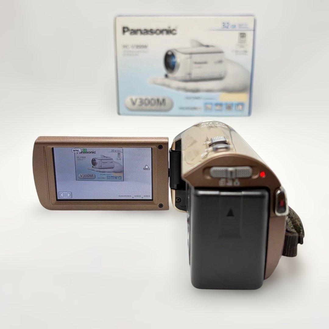 美品✨Panasonic ビデオカメラ HC-V300M 送料無料 匿名配送