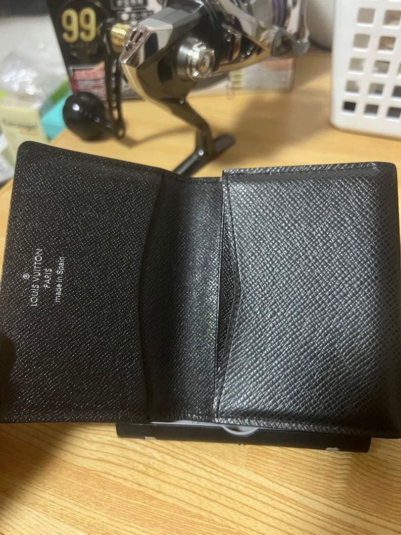 LOUIS VUITTON エピ ブラック アンヴェロップ 名刺入れ カード