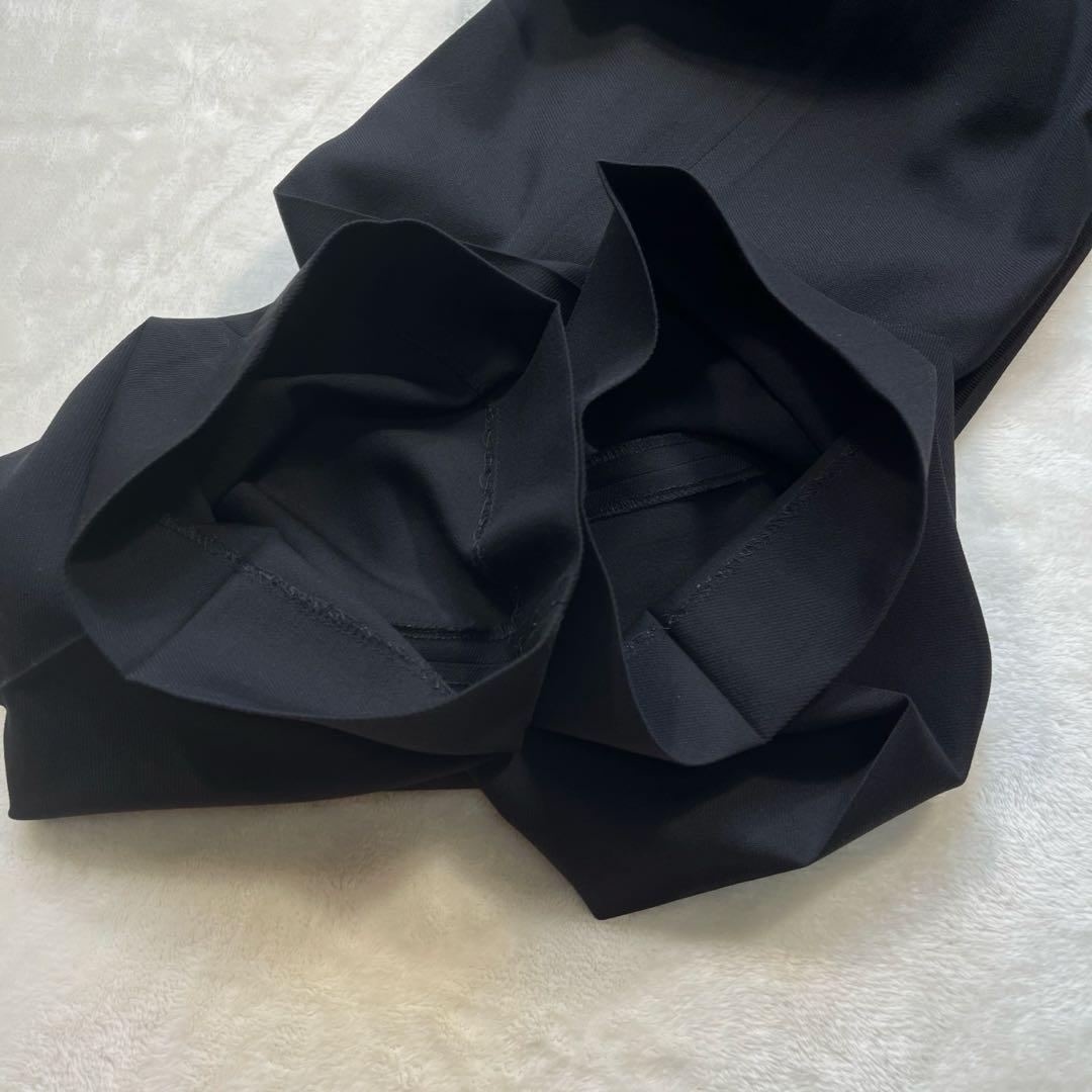 極美品 アルマーニコレツォーニ パンツスーツ ジャケット スラックス 黒 M