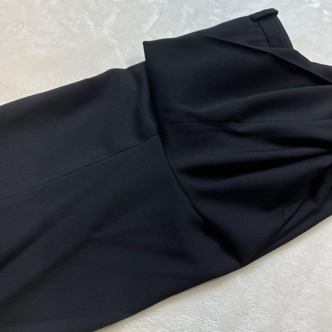 極美品 アルマーニコレツォーニ パンツスーツ ジャケット スラックス 黒 M