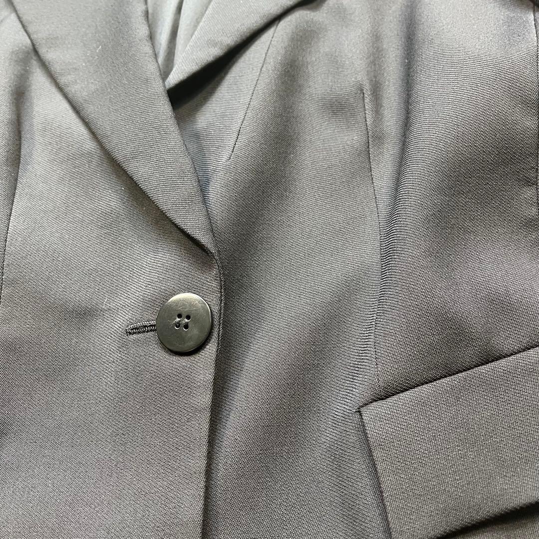 極美品 アルマーニコレツォーニ パンツスーツ ジャケット スラックス 黒 M