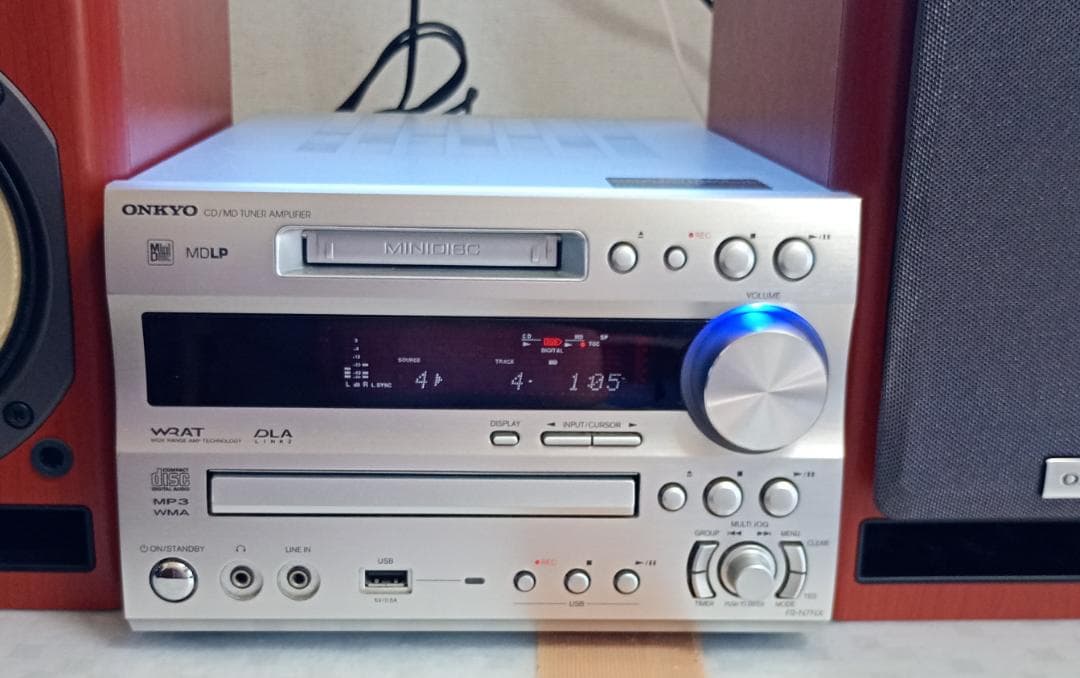 ONKYO オンキョー X-N7NX CD/MD/USB コンポ 動作良好・美品