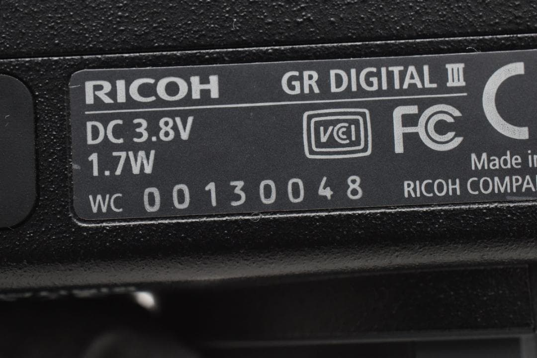 ■ショット数31回■美品■RICOH GR DIGITAL III