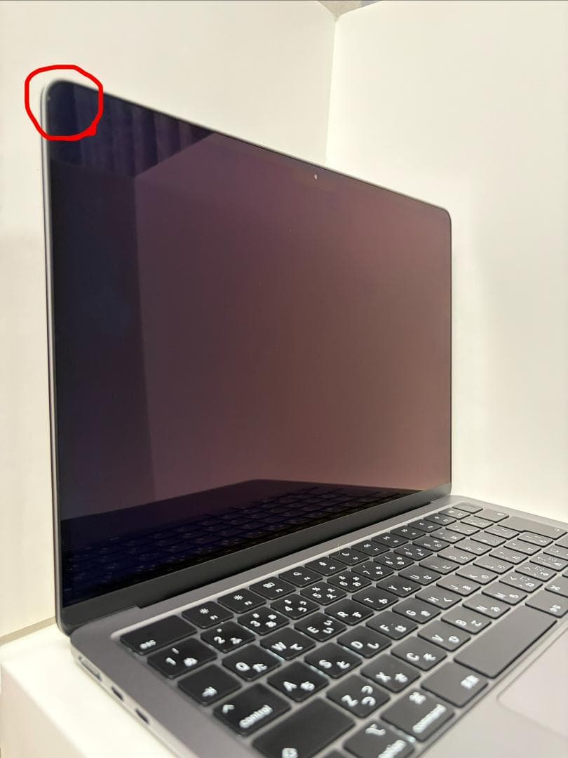 【ジャンク】画面映らず　Macbook Air M2 256GB メモリ8GB