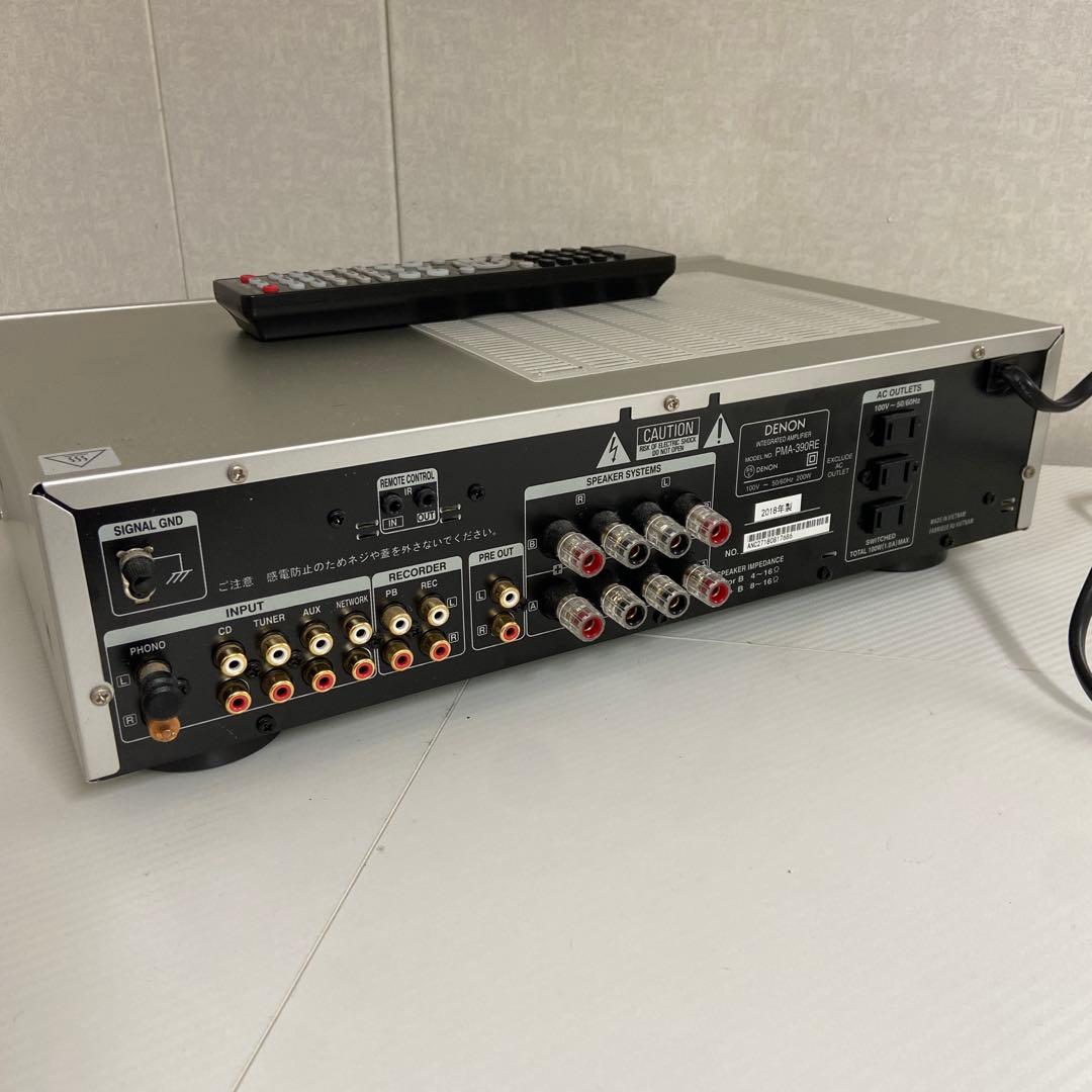 DENON デノン⭐️PMA-390RE プリメインアンプ　2018年製