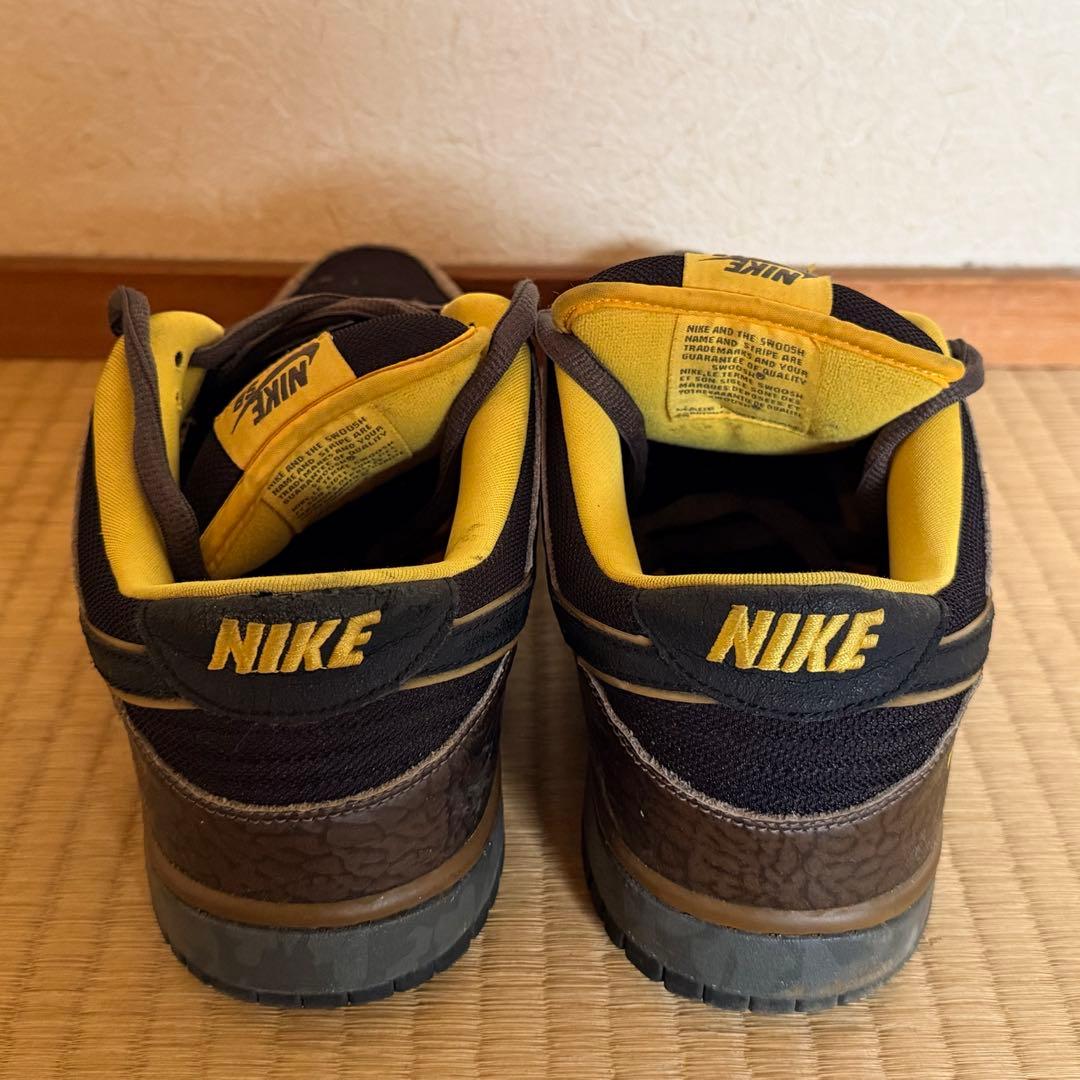 靴 Nike SB Dunk LowPremium YellowCurb