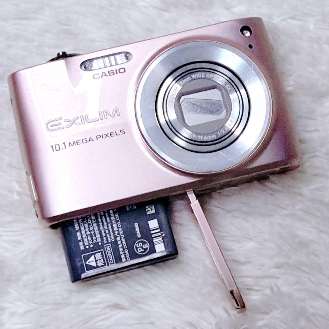 【人気色】CASIO EXILIM EX-Z300 桜 ピンク オールドコンデジ