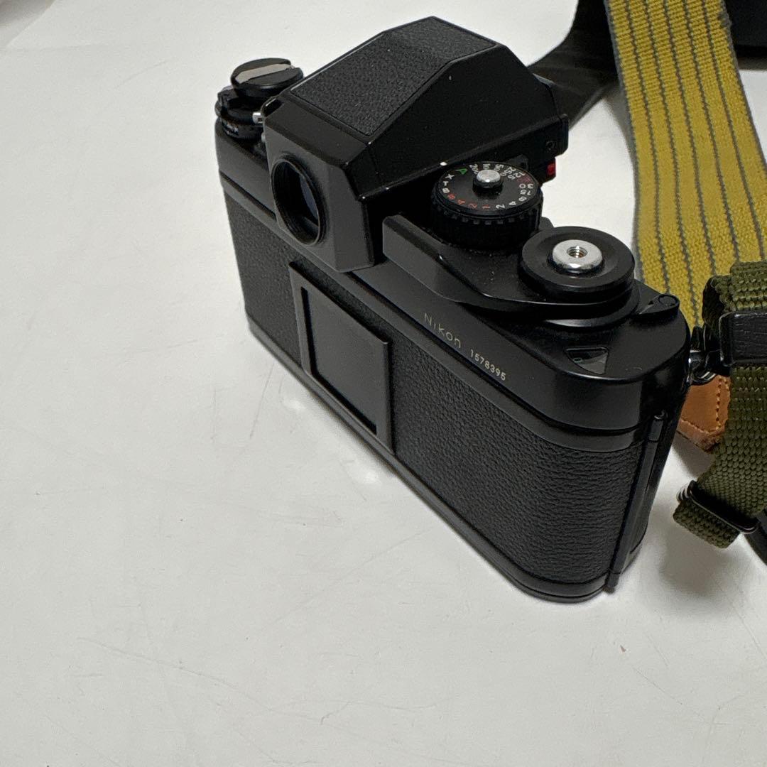 NIKKON F3ボディ フィルム一眼レフカメラ レンズ2点 フード ケース付き