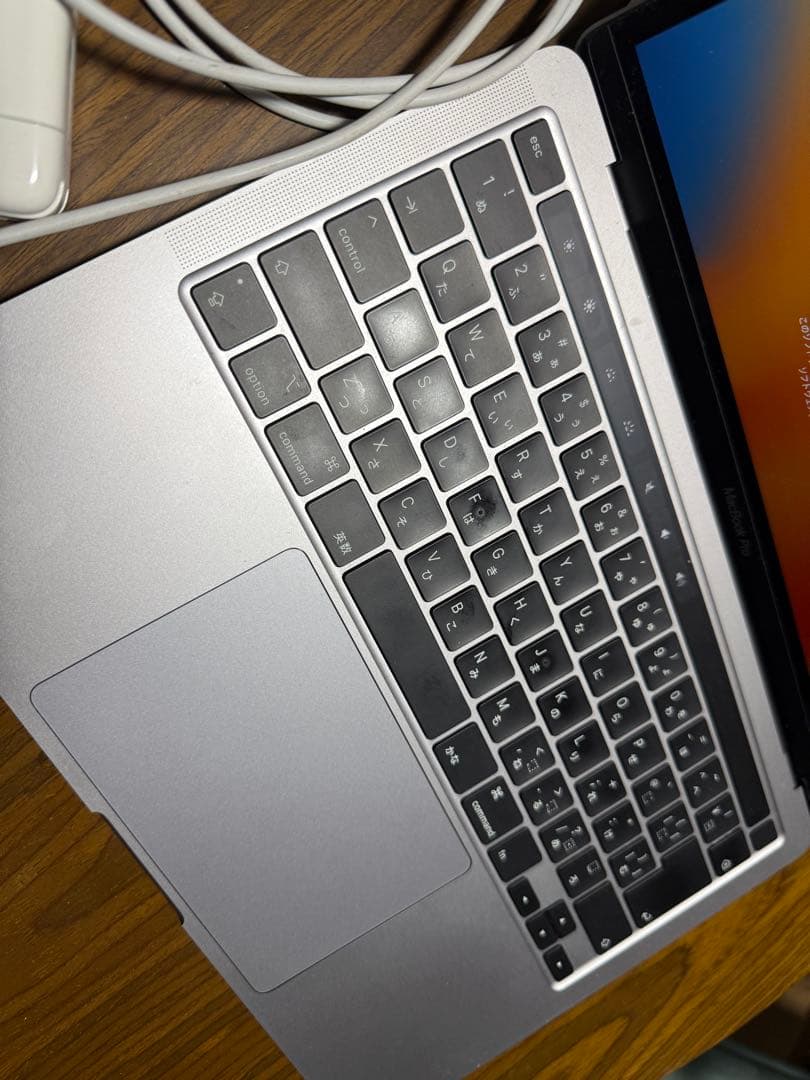 MacbookPro 2020 日本語配列 充電器 箱あり 中古美品