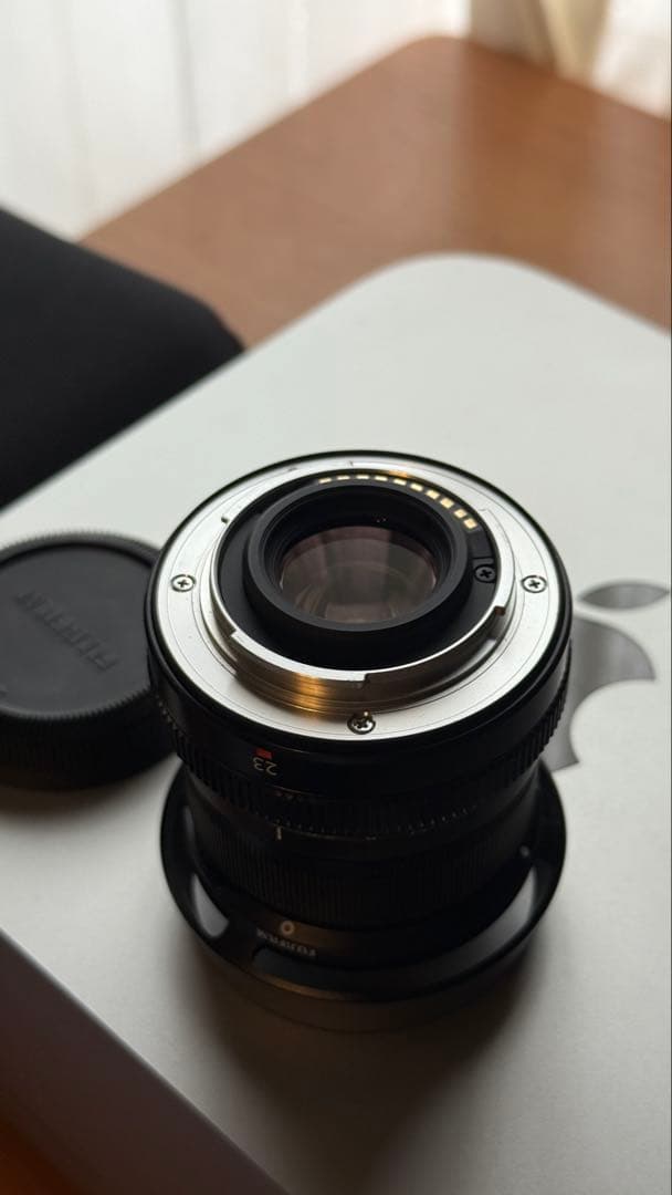 Fujinon XF23mmF2 R WR 純正フード&フィルター付　中古