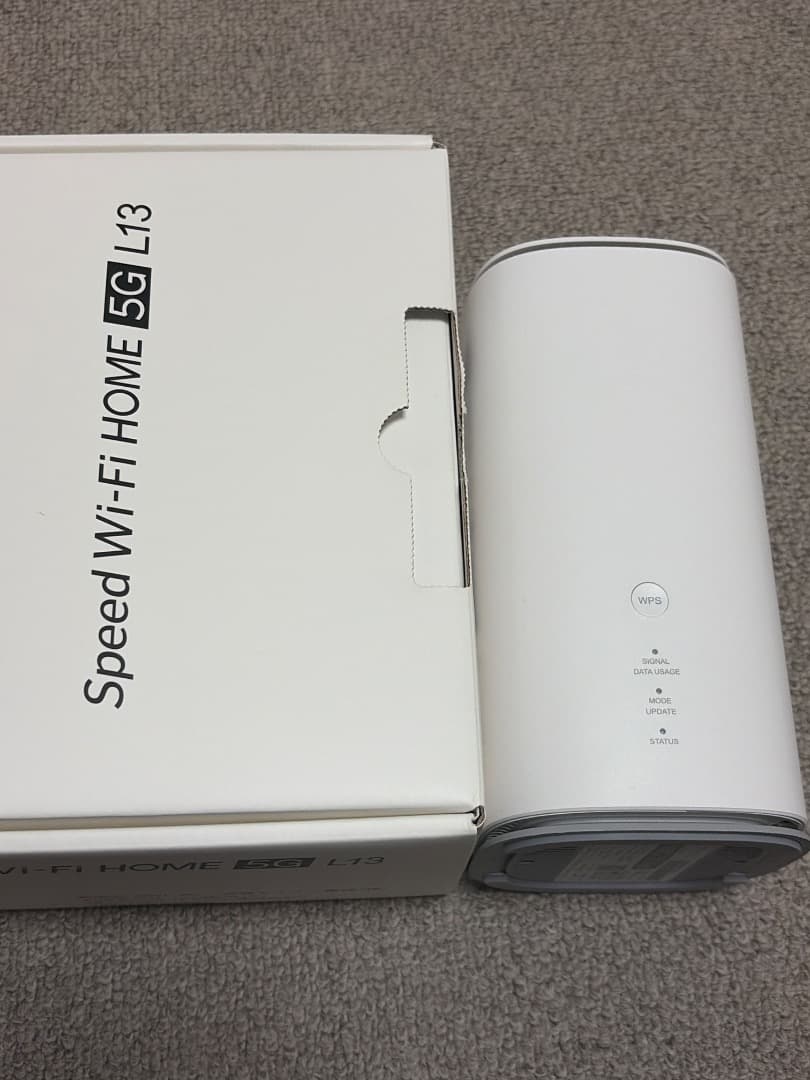Speed Wi-Fi  5G L13 モバイルルーター