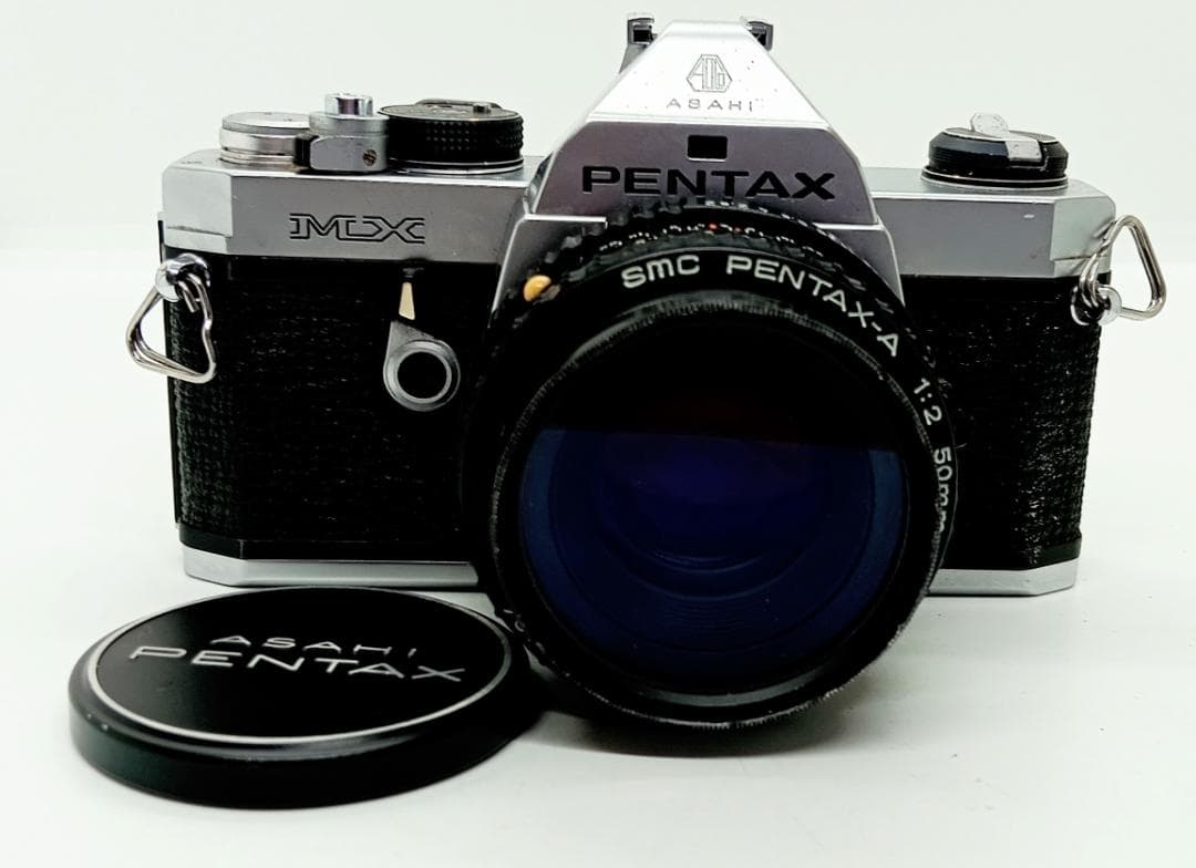 フィルムカメラ PENTAX MX SMC Pentax A 50mmf2Lens camera