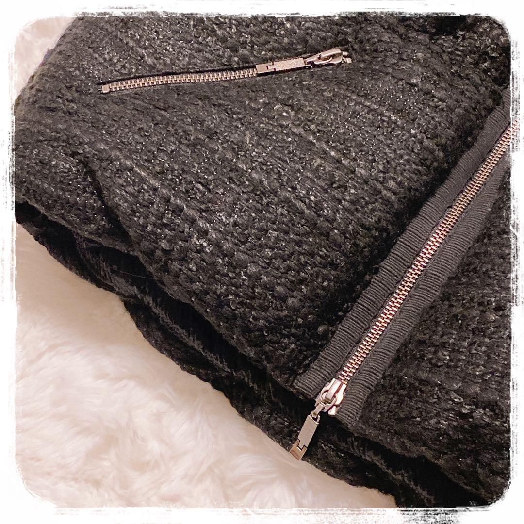 極美品 ダーマコレクション HIROMI OSHIDA ツイード ダウンベスト