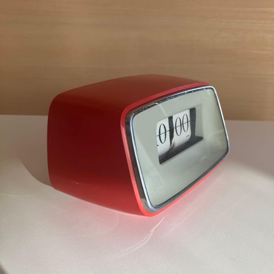 COPAL Caslon 201 渡辺力　パタパタ時計　ミッドセンチュリー