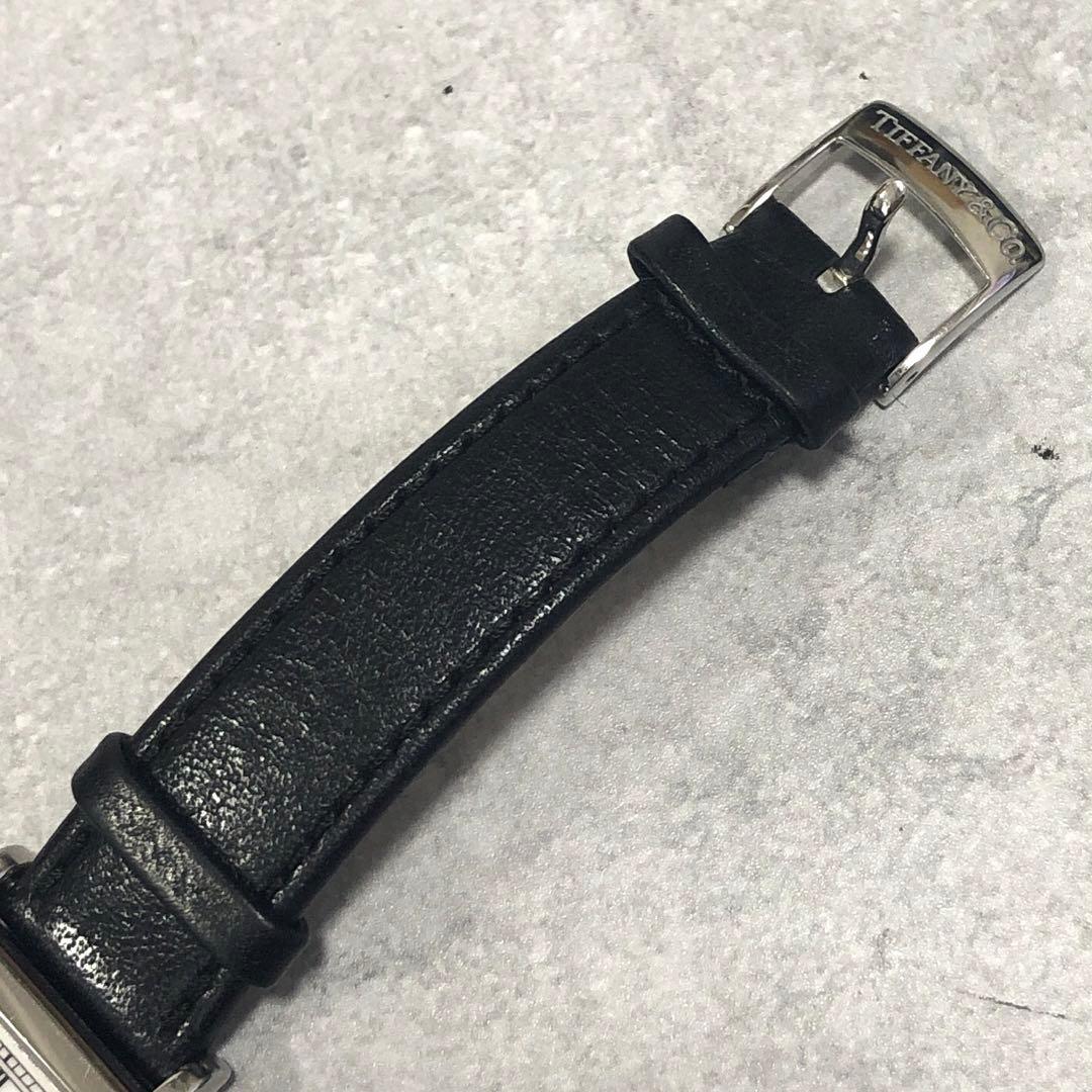 UB555ティファニー クラシックスクエアウォッチ ローマインデックス