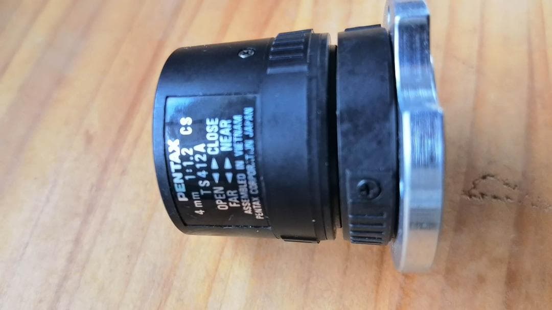 MR-PEN03 PENTAX製TVレンズ 4mm 11.2 TS412A