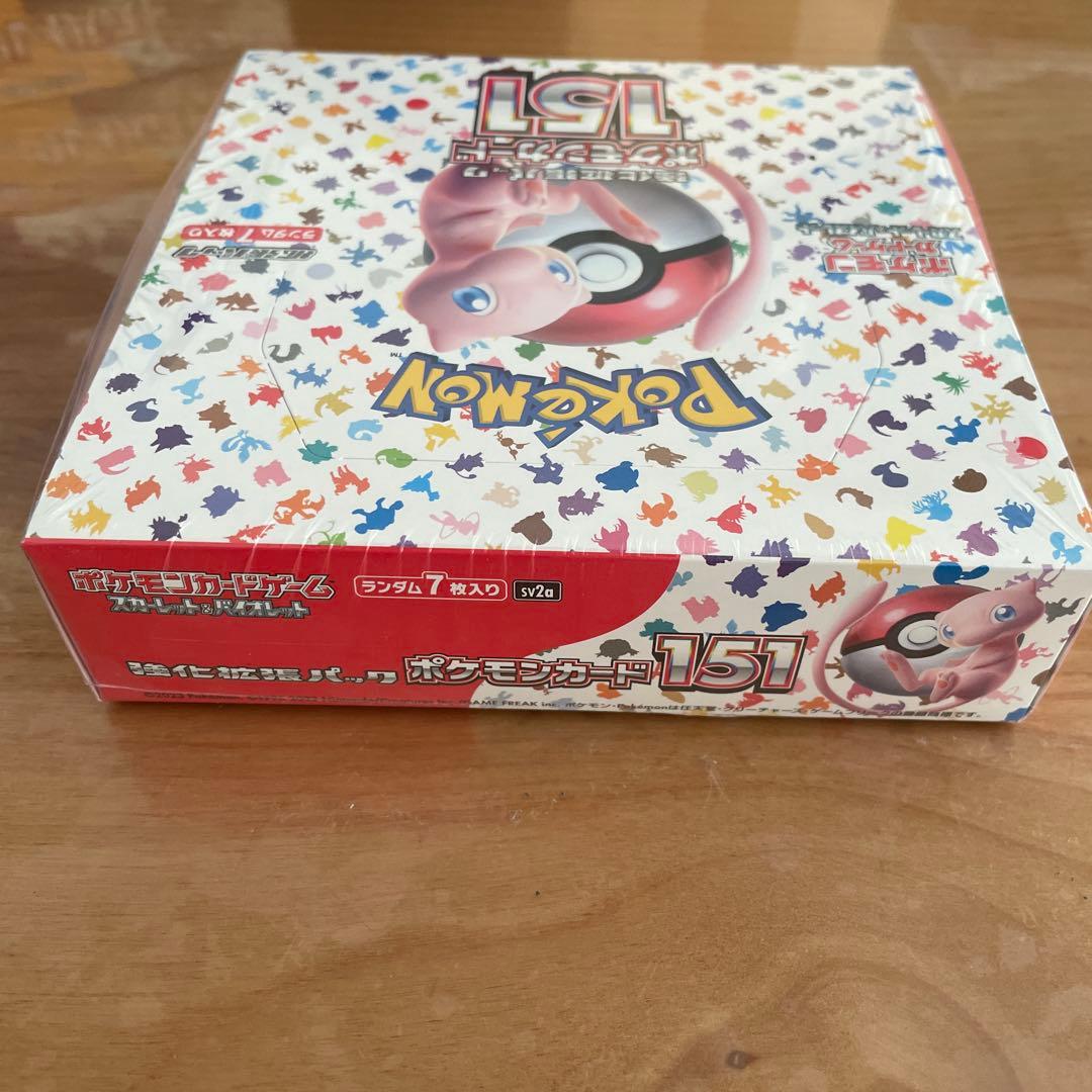 ポケモンカード151 BOX シュリ付き