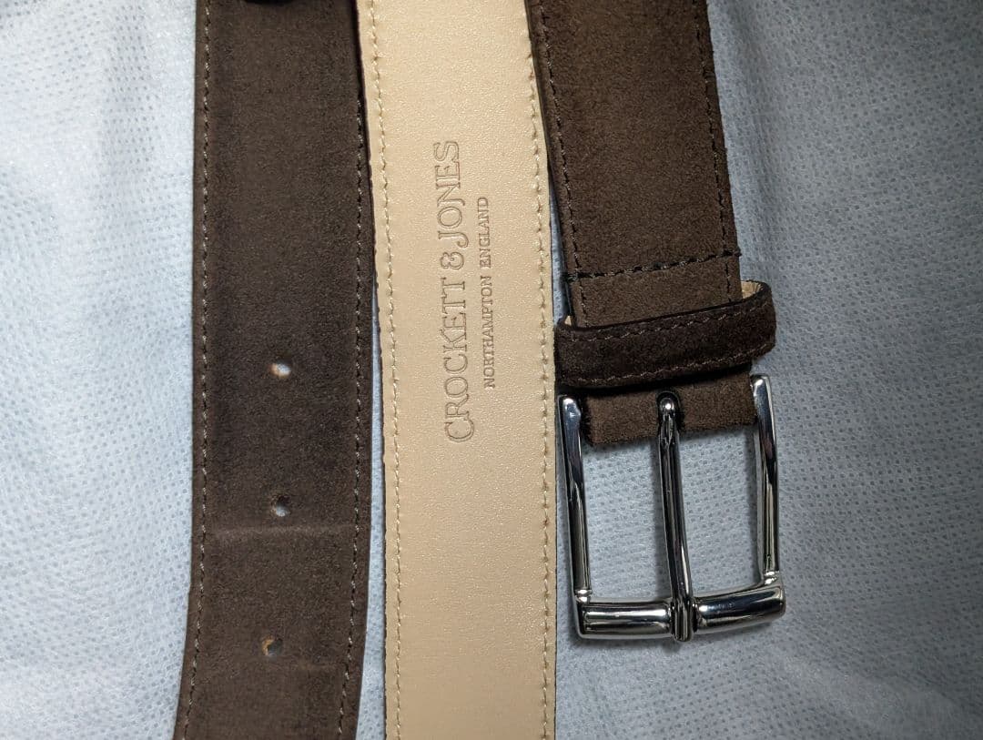 G*D様 CROCKETT & JONES スエード　ブラウン　ベルト