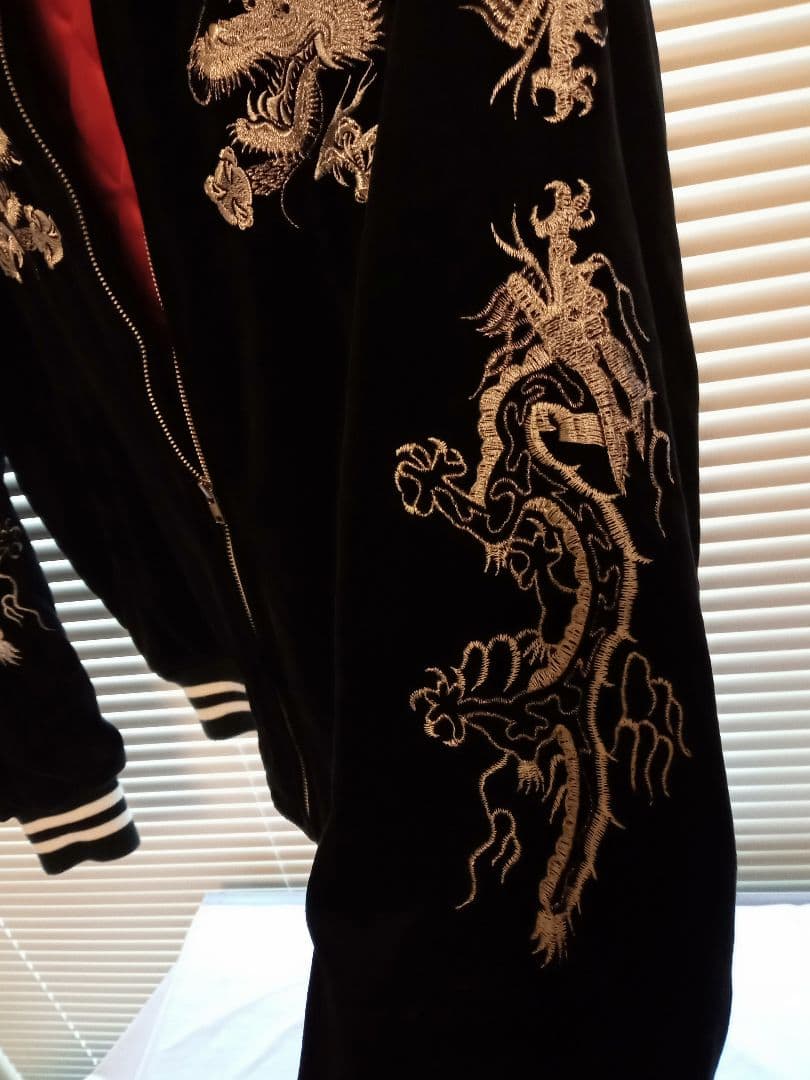 スカジャン 刺繍 龍