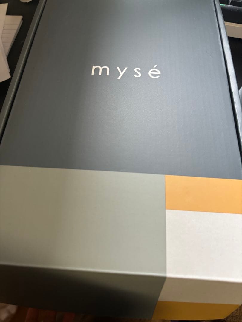 mysé 美顔器 MS-826 グレー 充電器・スタンド付き