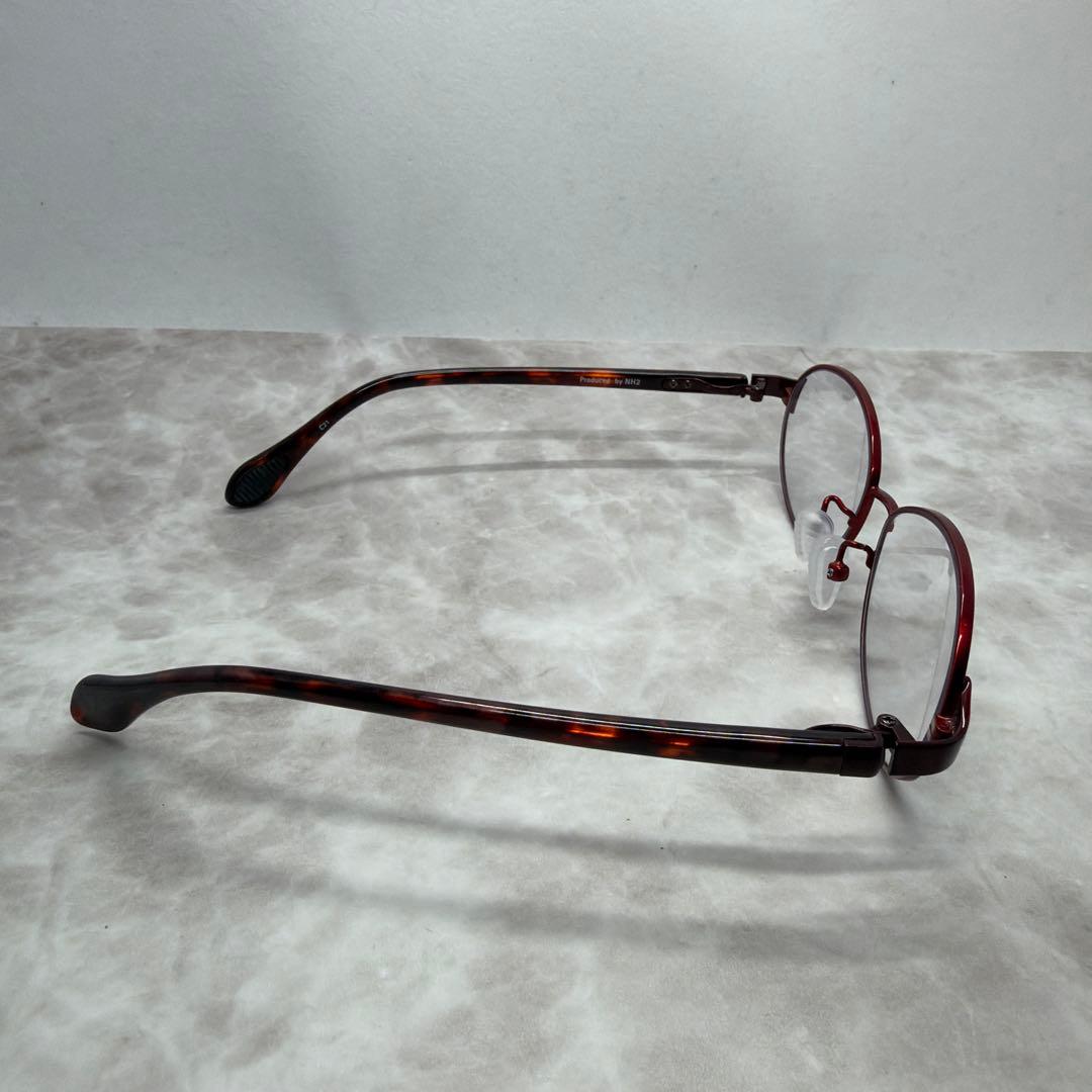 美品 eyebrella アイブレラ 度なし UVカット 伊達メガネ EB-24