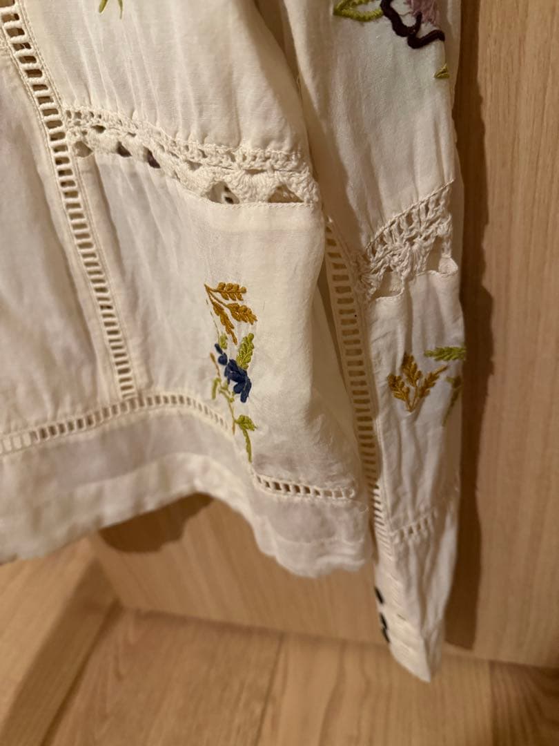 トップス TODAYFUL Embroidery Patchwork Shirts