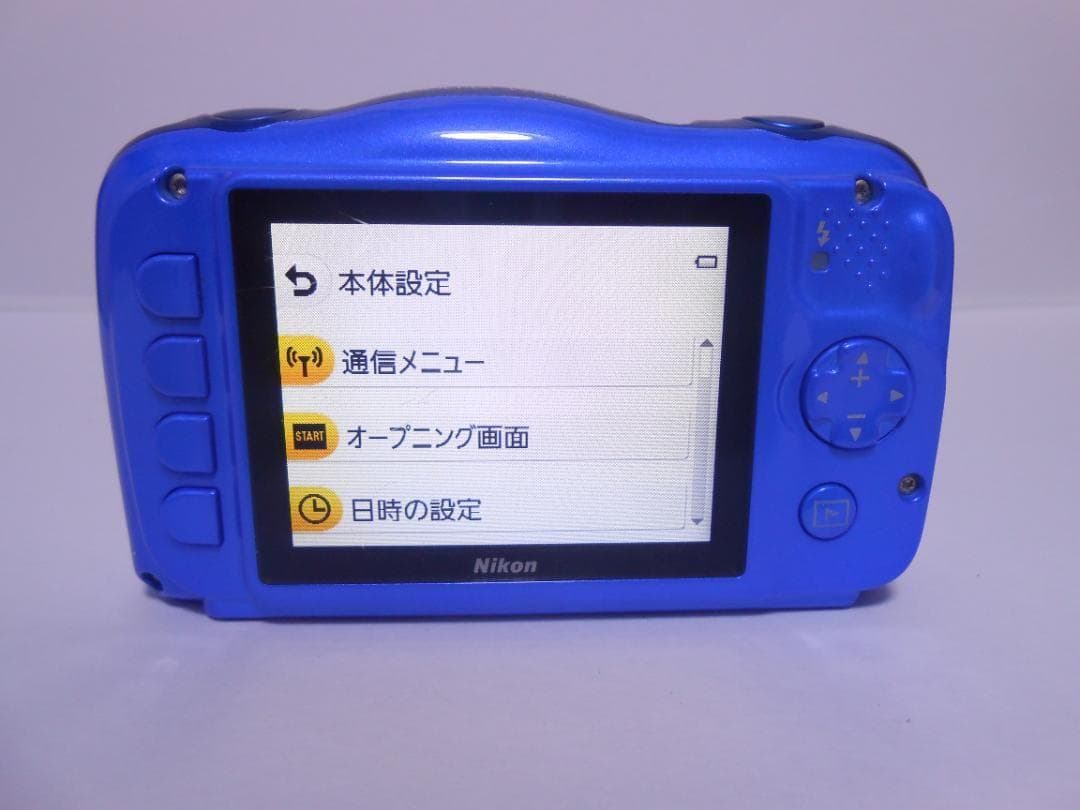 【お値下げ歓迎・美品】　ニコン　Nikon COOLPIX W100 ブルー