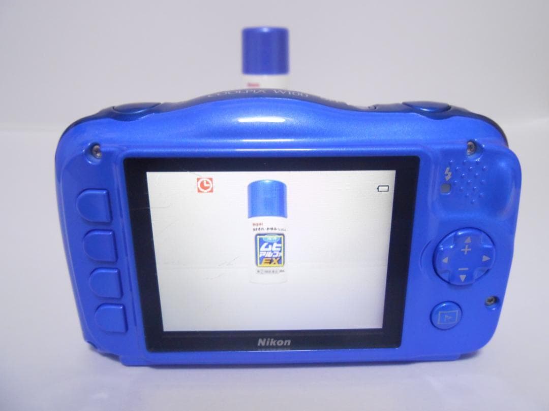 【お値下げ歓迎・美品】　ニコン　Nikon COOLPIX W100 ブルー