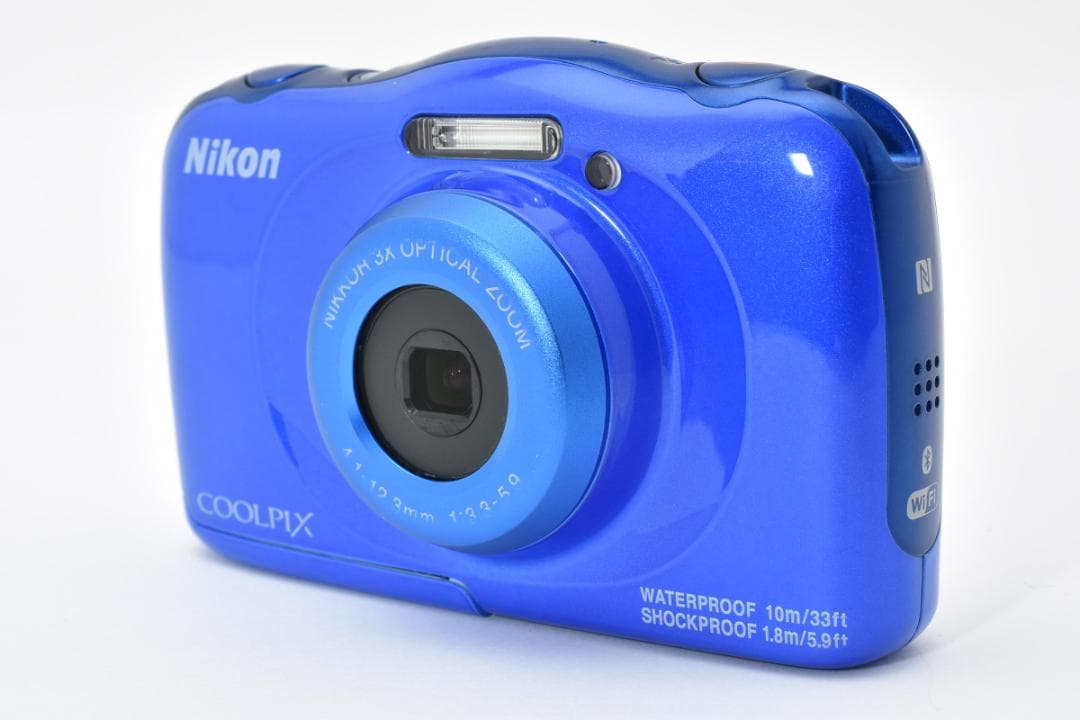 【お値下げ歓迎・美品】　ニコン　Nikon COOLPIX W100 ブルー