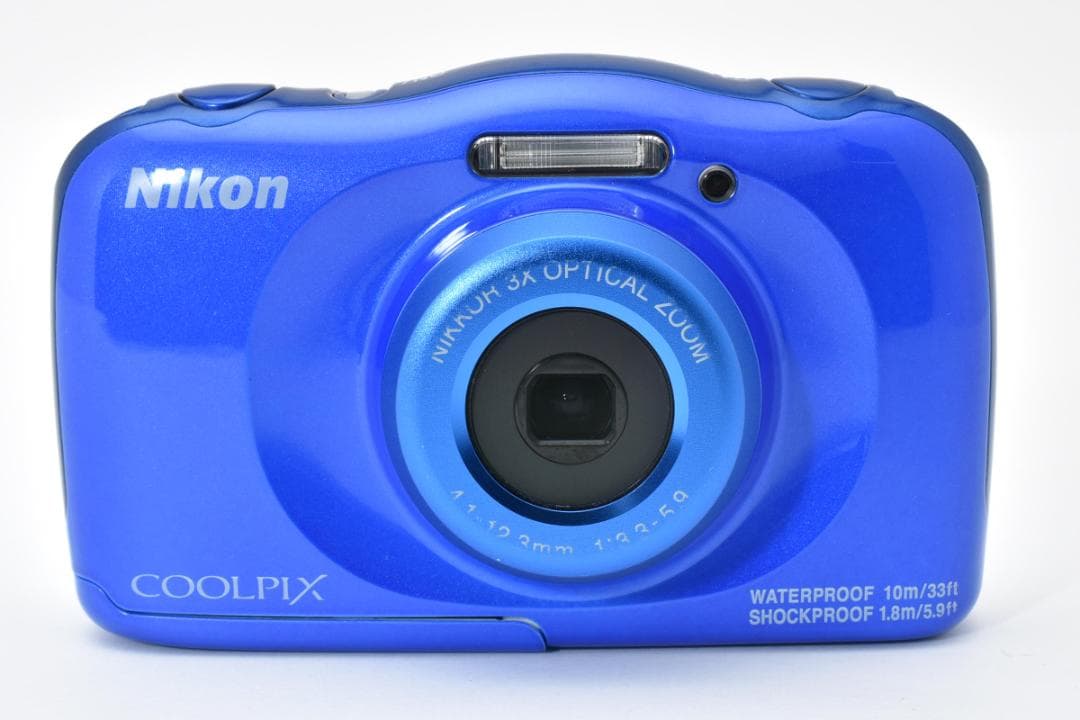 【お値下げ歓迎・美品】　ニコン　Nikon COOLPIX W100 ブルー