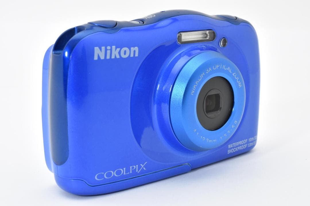 【お値下げ歓迎・美品】　ニコン　Nikon COOLPIX W100 ブルー