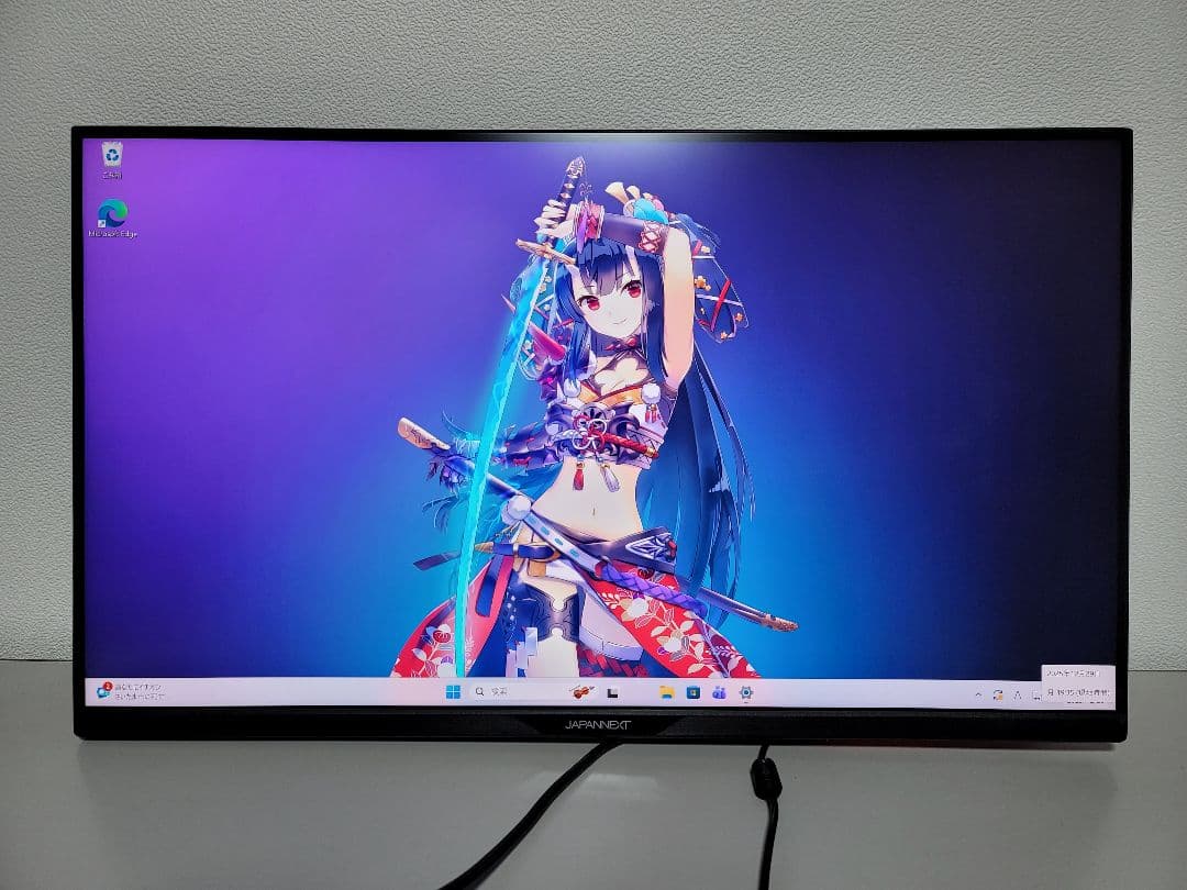 美品　JAPANNEXT 28インチ 4K 144Hz ゲーミングモニター