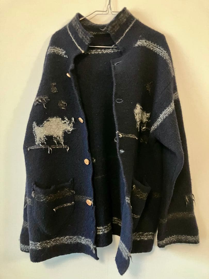 45rpm　縮絨ウールジャケット