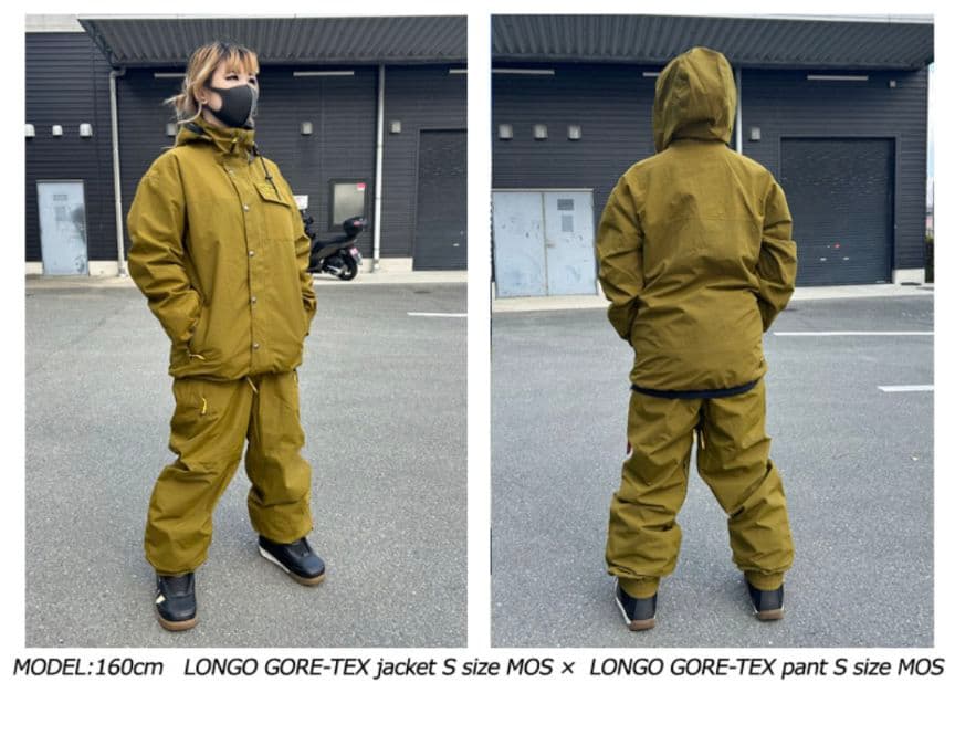 値下げ！ボルコム　LONGO GORE-TEXジャケット MOSS Sサイズ