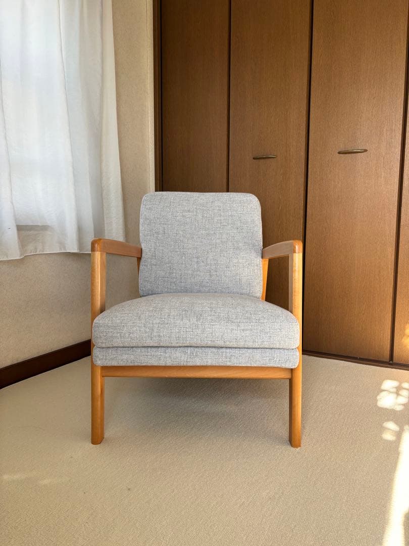 1人掛けソファ　モモナチュラル