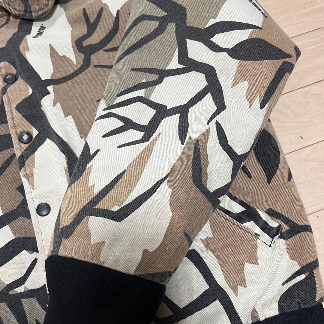 ソ*ム様 90s プレデターカモ 中綿ジャケット ブルゾン USA製 スタジャン