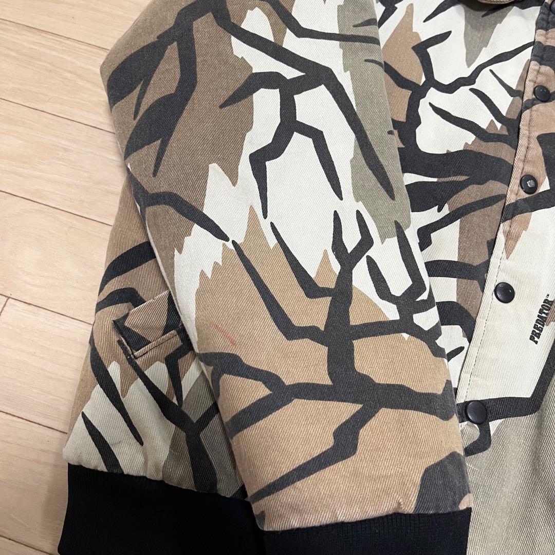 ソ*ム様 90s プレデターカモ 中綿ジャケット ブルゾン USA製 スタジャン