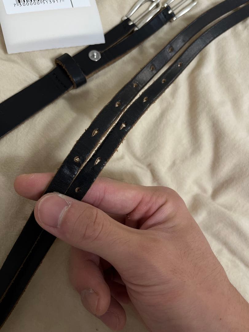 25ss our legacy twin tongue ベルト